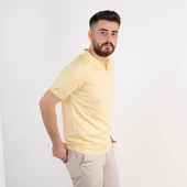 Neyir Triko Slimfit Yakalı Erkek Triko T-Shirt thumbnail 4