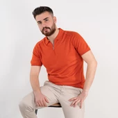 Neyir Triko Slimfit Yakalı Erkek Triko T-Shirt thumbnail 7