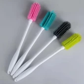 Go ithalat Temizleme Silikon uçlu Fırçası Biberon Şişe Termos Sürahi Kavazon Kettle Matara Fırçası - 6