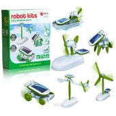 Güneş Enerjili Robot Oluşturma Seti (6 in 1) - 1