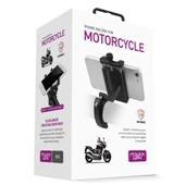 Go İthalat Telefon Tutucu Dayanıklı Gidon Uyumu CNC Alüminyum Motosiklet Bisiklet Scooter için  MT15 Tutucu - 6
