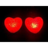 Led Işıklı Kırmızı Kalp Gece Lambası - 1