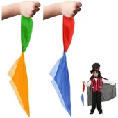 Renk Değiştiren Sihirli Mendil Sihirbazlık Oyunu - 1