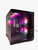 GAMEFORCE Bree 6x120 Mm Fanlı ARgb Kum Kontr lü EATX Oyuncu Bilgisayar Kasası - 1