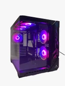 GAMEFORCE Bree 6x120 Mm Fanlı ARgb Kum Kontr lü EATX Oyuncu Bilgisayar Kasası - 2