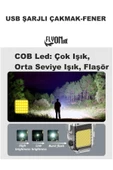 USB ŞARJLI FENER- ELEKTRONİK ÇAKMAK FONKSİYONLU KAMP  TAŞIMA ASKILI ÇAKMAKLIK SEYEHAT KİLİTLİ KAPAK - 3