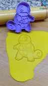 Pokemon Temalı Kurabiye Kalıbı ve Şeker Hamuru Kalıbı Seti 4 Adet - 10 CM - 2
