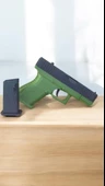 Glock 19 Hareketli Özel Tasarım - Askeri Yeşil - 2