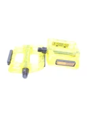 NECO WP601 Geniş MTB BMX Platform Pedal 110 x 100 mm 415 Gram Transparan Sarı - 1