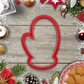 Christmas Temalı Kurabiye Kalıbı ve Şeker Hamuru Kalıbı Seti 10 Adet - 7 CM - 2