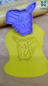 Pokemon Temalı Kurabiye Kalıbı ve Şeker Hamuru Kalıbı Seti 4 Adet - 10 CM - 4