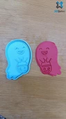 Halloween Temalı Kurabiye Kalıbı ve Şeker Hamuru Kalıbı Seti 4 Adet - 9 CM - 2