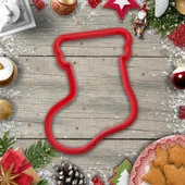 Christmas Temalı Kurabiye Kalıbı ve Şeker Hamuru Kalıbı Seti 10 Adet - 7 CM - 9
