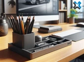 Modern Masaüstü Organizer + Kalemlik - 1