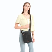 C-Active Orta Boy Askılı Postacı Çantası Kanvas Kumaş 1323 - 8