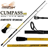 Portfish Cumpass 270 cm 10-30g Atarlı Kompozit Spin Olta Kamışı - 1