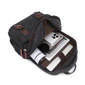 C-Active Orta Boy Erkek Sırt Çantası Kanvas Kumaş 1319 - 6