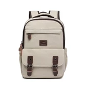 C-Active Orta Boy Erkek Sırt Çantası Kanvas Kumaş 1319 - 1