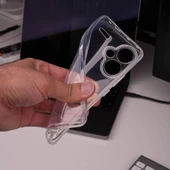 Xiaomi Redmi Note 13 Pro Plus 5G Kılıf Zore 2mm Anti Shock Silikon - 4