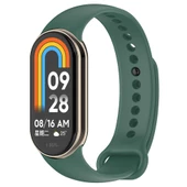 Xiaomi Mi Band 8 Serisi Klasik Kordon Silikon Strap Kayış - 8