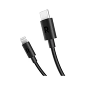 Ravpower RP-CB1016 Type-C To Lightning Cable 1M Tpe Black thumbnail 1