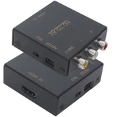 POWERMASTER PM-33523 HDMI TO RCA AV ÇEVİRİCİ ADAPTÖR METAL KASA - 2