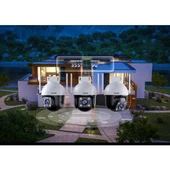 TENDA 4MP CH7 Kablosuz Outdoor Pan/Tilt IP Kamera thumbnail 4