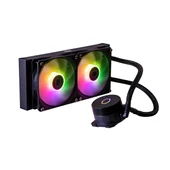 COOLERMASTER 240MM CORE 240L SPECTRUM ARGB AM5-1700P SIVI SOĞUTMALI İŞLEMCİ FANI thumbnail 5
