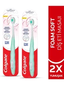 Colgate Foamsoft Diş Eti Masajı Yumuşak Diş Fırçası x 2 Adet - 1