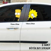 yan cam renkli folyo resim - oto sticker araba yan cam yeni nesil sticker - 1