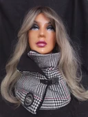 İçi silikon dolgulu polar ve kaşe kumaş tasarım boyunluk.Super sıcak tutar. - 3