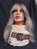 Tasarım boyun aksesuarı, içi silikon dolgulu - 1