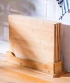 Acar 1 Bambu 4 Lü Kesme Tahtası 28x22,5 Cm - 1