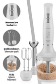 Goldmaster Yasemin Blender Set (Gm 7240) Beyaz - 1