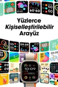 WEARFİT HW69 ULTRA 2 Akıllı Kol Saati Smart Watch Model:inç 49mm AMOLED Ekran (SİYAH) - 7