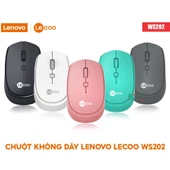 Lenovo Lecoo WS202 1600 DPI 4 Tuşlu Kablosuz Mouse / Turkuaz Rengi - 1