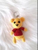 Maskot Sevimli Köpekçik Amigurumi Organik Anahtarlık Oyuncak - 1
