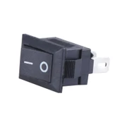 2 PİN SİYAH 3 AMPER - 250 VOLT YÜKSELTİCİ ANAHTARI (TK 91)(IC-120) - 2