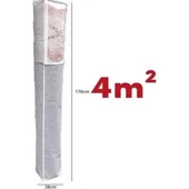 Pencereli Halı Hurcu Toz Geçirmez Sağlam Dayanıklı Hurç Organizer 4m² thumbnail 5