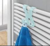 Hang İt Pratik Kolay Taşımabilir Havlupan 2 Kancalı Banyo Askısı thumbnail 1