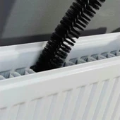 Ergonomik Pratik Kolay Kalorifer Peteği Temizleme Fırçası Aleti - 6