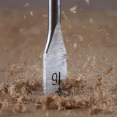 6 Parça Tahta Ahşap Oyma Yaprak Matkap Ucu Seti thumbnail 6