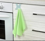 Mutfak Banyo Dolap Kapağına Takılan Meta Havlu Askılığı Aparatı thumbnail 4