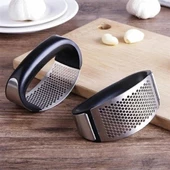 Yeni Sarımsak Ezici Paslanmaz Çelik Garlic Press - 1