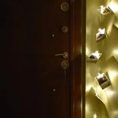 Bakır Renkli Led Işıklı Fotoğraf Asma Işık Süsleme Mandalları - 7
