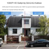 20 Mp Hd Lens İç Dış Mekan Suya Danıklı Ip Wifi Network Güvenlik Kamerası Wifi Kamera - 6