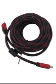 Hdmı Kablosu Hdtv Bilgisayar Uydu Görüntü Ses Full Hd Sargılı Görüntü Aktarma Kablosu - 8