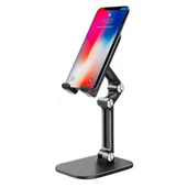 Plastik Ayarlanabilir Kaydırmaz Taban Telefon Tablet Standı thumbnail 4