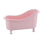 Dekoratif Mini Küvet Şeklinde Çok Amaçlı  Banyo Düzenleyici Sepet - 4