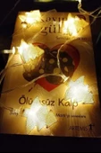 Metal Örgülü Çam Ağacı Şeklinde Günışığı Şerit Led Işık Zinciri - 8